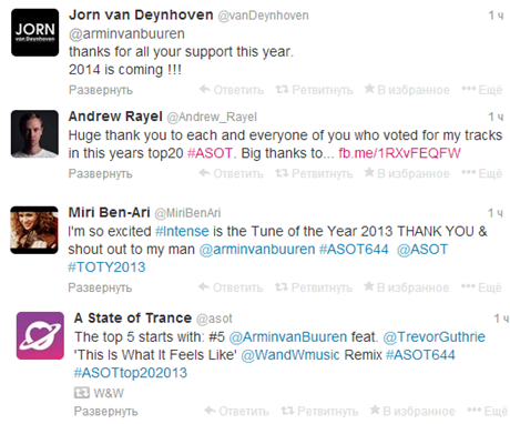 ASOT Top 20:  